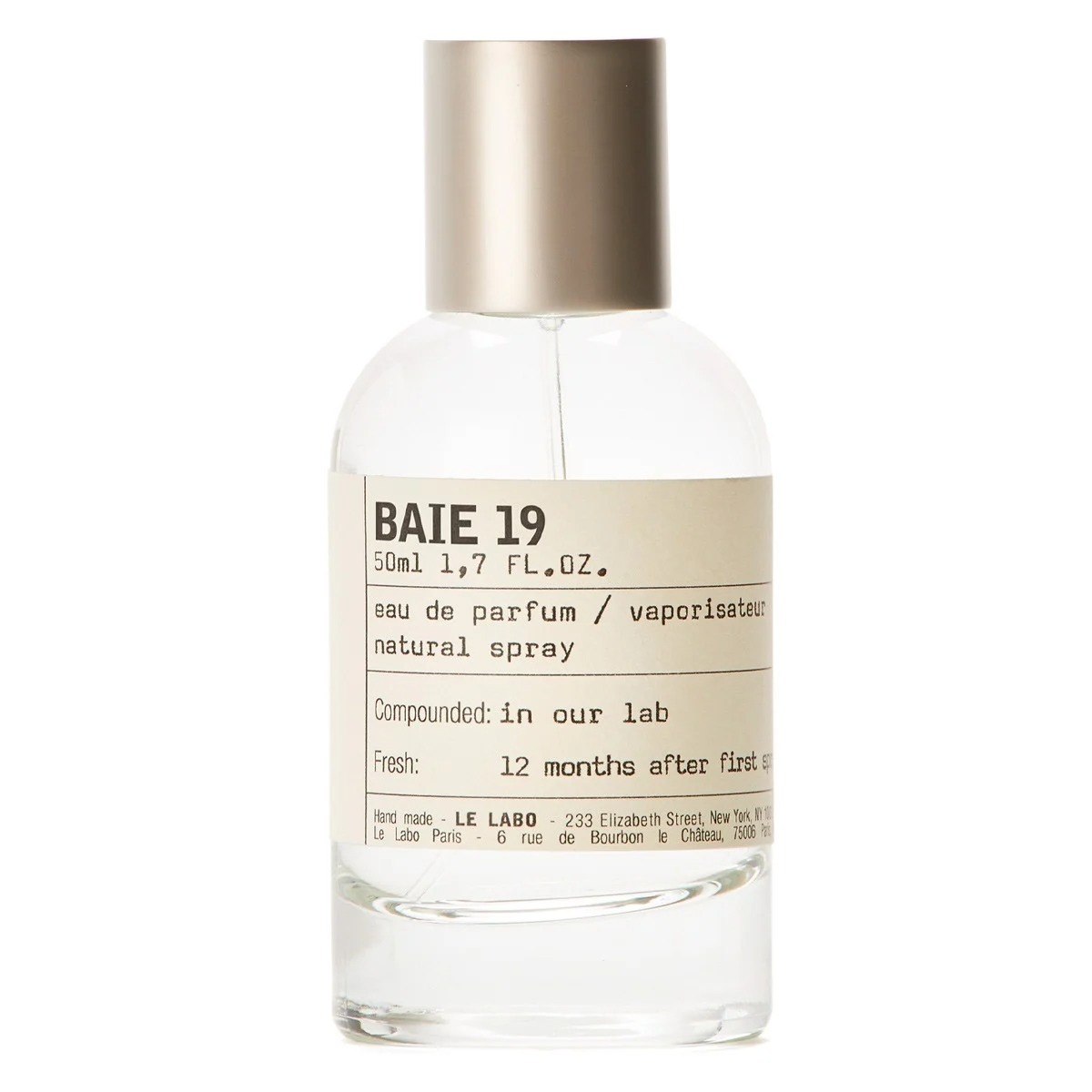 Nước hoa unisex Le Labo Baie 19