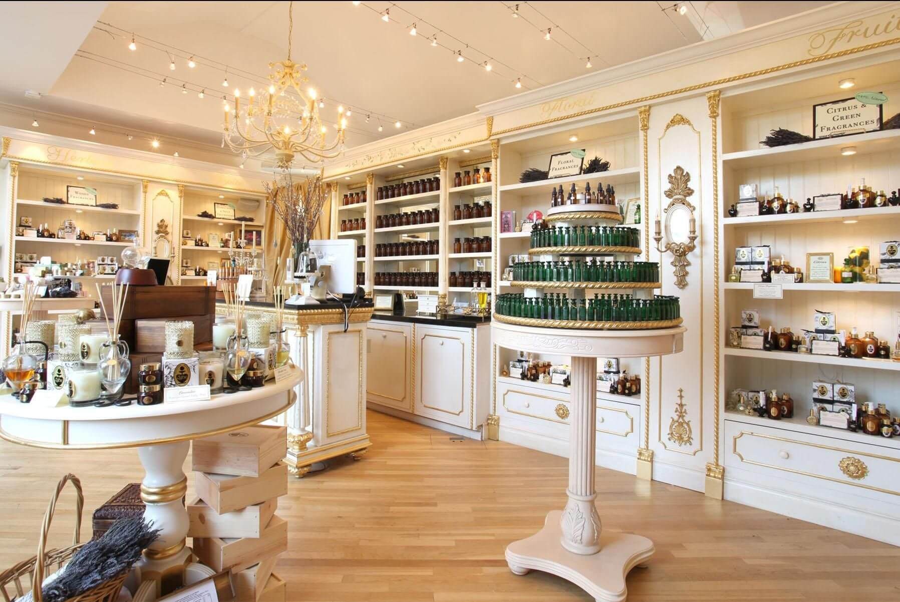 Banner cửa hàng nước hoa The Perfumes
